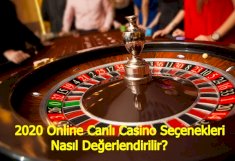 2020 Online Canlı Casino Seçenekleri Nasıl Değerlendirilir?